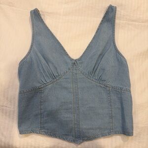 Denim Blue Women's Top